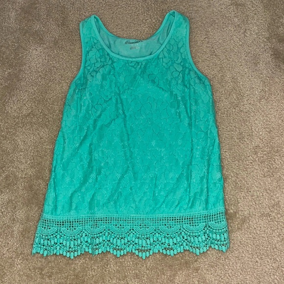 Kids Blue/Teal Tank Top - Picture 1 of 2